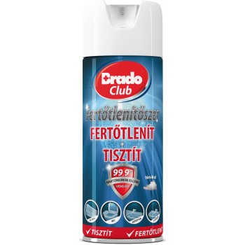 BradoClub fertőtlenítő aerosol 400ml 